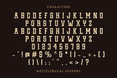 Famous Vintage by Almairatype Studio — Slab Serif Font — thumbnail 2