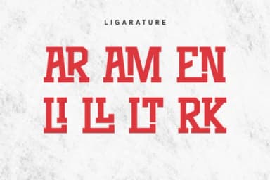 Famous Worker by Ade (7NTypes) — Slab Serif Font — thumbnail 5