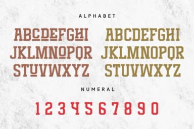 Famous Worker by Ade (7NTypes) — Slab Serif Font — thumbnail 6