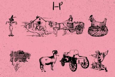 Farm by Minimalistartstudio — Dingbats Font — thumbnail 3