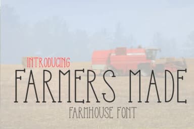 Farmers Made by Chamsae Studio — Slab Serif Font — thumbnail 1