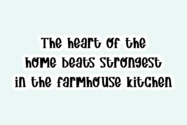 Farmhouse Blooming by Funtype Co. — Slab Serif Font — thumbnail 2