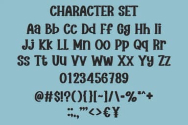 Farmhouse Grincheese by Minimalist Eyes — Slab Serif Font — thumbnail 7