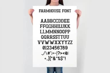 Farmhouse Vintage by TonisArtStudio — Slab Serif Font — thumbnail 4