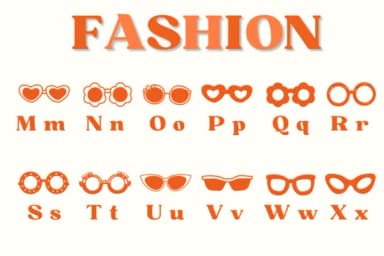 Fashion by Chonada — Dingbats Font — thumbnail 3