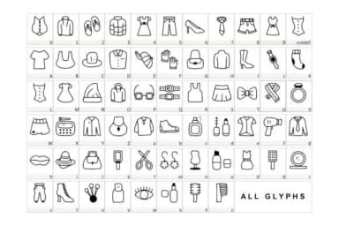 Fashion by YandiDesigns — Dingbats Font — thumbnail 2