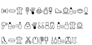 Fashion by YandiDesigns — Dingbats Font — thumbnail 6