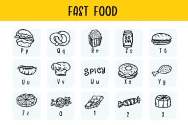 Fast Food by Bee piyanuch — Dingbats Font — thumbnail 3