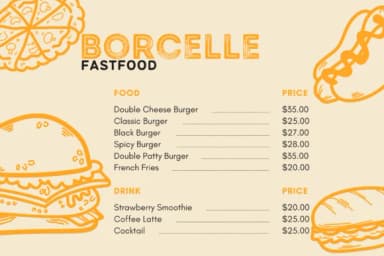 Fast Food by Bee piyanuch — Dingbats Font — thumbnail 5