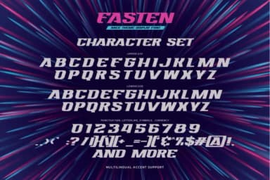 Fasten by Gassstype Studio — Slab Serif Font — thumbnail 8