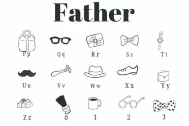 Father by Suphitchaya — Dingbats Font — thumbnail 3