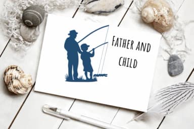 Father and Child by PraewDesigns — Dingbats Font — thumbnail 5