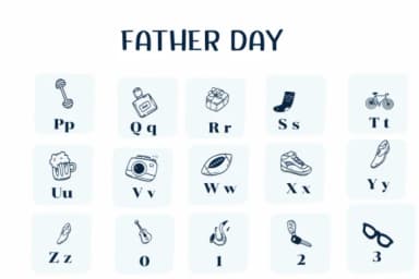 Father Day by Ketsarin — Dingbats Font — thumbnail 3
