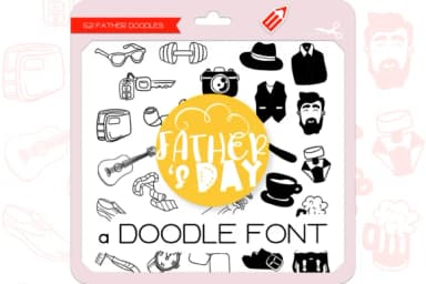 Father's Day by WADLEN — Dingbats Font — thumbnail 1