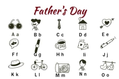 Father's Day by Nun Sukhwan — Dingbats Font — thumbnail 2