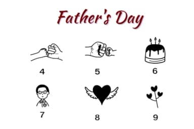 Father's Day by Nun Sukhwan — Dingbats Font — thumbnail 4