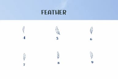 Feather by Ketsarin — Dingbats Font — thumbnail 4