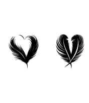 Feather Heart by MOMAT THIRTYONE — Dingbats Font — thumbnail 5