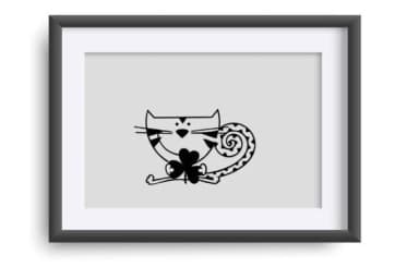 Feline Lucky by Illustration Ink — Dingbats Font — thumbnail 5