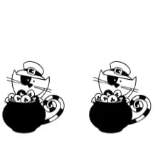 Feline Lucky by Illustration Ink — Dingbats Font — thumbnail 7