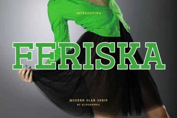 Feriska by Font Kingdom — Slab Serif Font