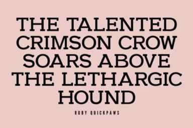 Ferra by Minimalistartstudio — Slab Serif Font — thumbnail 3