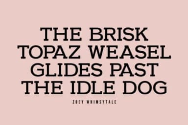 Ferra by Minimalistartstudio — Slab Serif Font — thumbnail 4