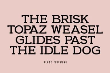 Ferra by Minimalistartstudio — Slab Serif Font — thumbnail 8