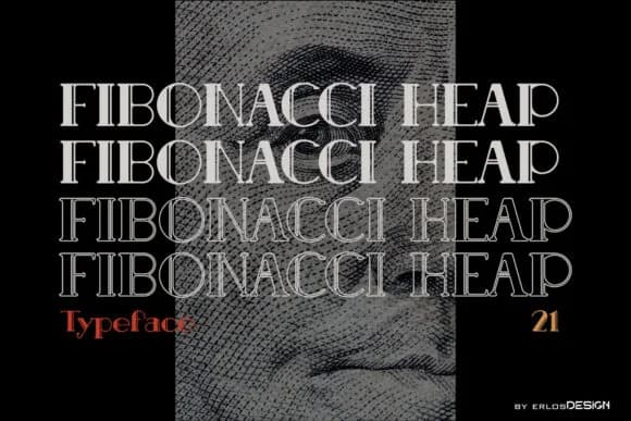 Fibonacci Heap by erlosDESIGN — Slab Serif Font