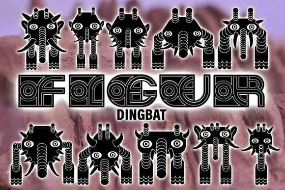 Figur by vladimirnikolic — Dingbats Font