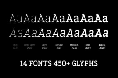 Finalist Round Slab by blntyksl — Slab Serif Font — thumbnail 4