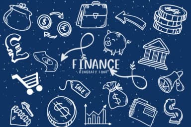 Finance by CHANOK — Dingbats Font — thumbnail 1
