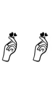 Finger Heart by Nongyao — Dingbats Font — thumbnail 8