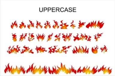 Fire Flames by edywiyonopp — Dingbats Font — thumbnail 3