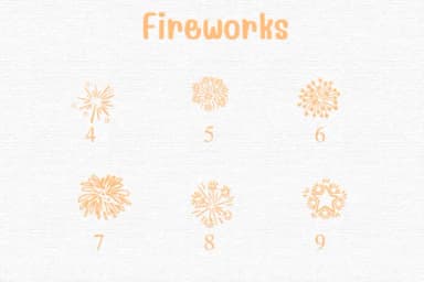 Fireworks by Sontaya — Dingbats Font — thumbnail 4