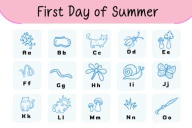 First Day of Summer by Natchuta — Dingbats Font — thumbnail 2