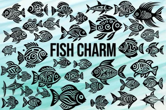 Fish Charm by MOMAT THIRTYONE — Dingbats Font