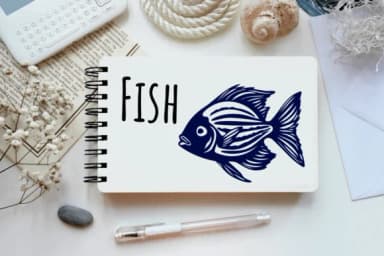 Fish Sea by PraewDesigns — Dingbats Font — thumbnail 8