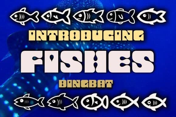 Fishes by vladimirnikolic — Dingbats Font