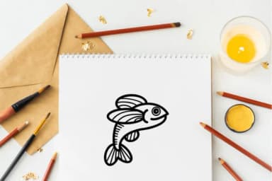 Fishy Doodle by Nun Sukhwan — Dingbats Font — thumbnail 2