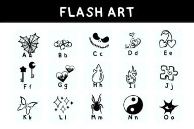 Flash Art by Bee piyanuch — Dingbats Font — thumbnail 2