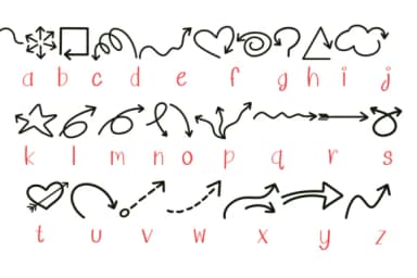 Flèche Arrow by Petal Pixels — Dingbats Font — thumbnail 3