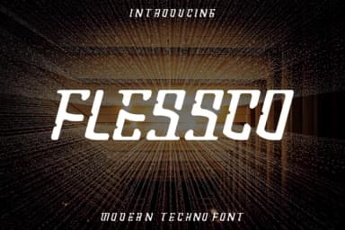 Flessco by prayoga_std — Slab Serif Font — thumbnail 1