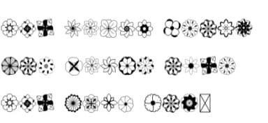 Flora by danita.kukkai — Dingbats Font — thumbnail 5