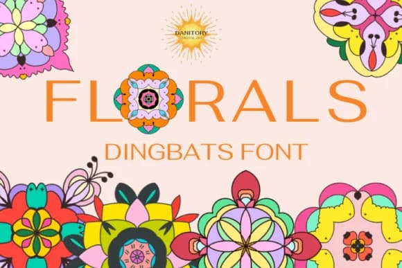 Floral by Danita.kukkai — Dingbats Font