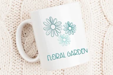 Floral Garden by Sirinart — Dingbats Font — thumbnail 5