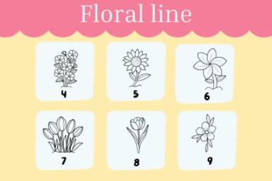 Floral Line by Natchuta — Dingbats Font — thumbnail 4
