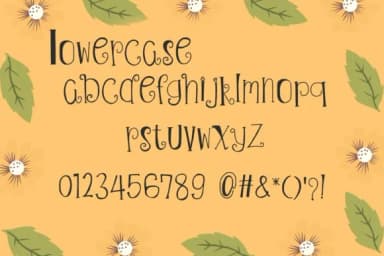 Floral Sunshine by PJ Fonttein — Slab Serif Font — thumbnail 8