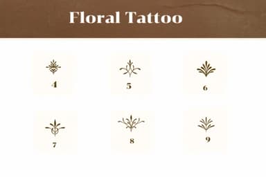 Floral Tattoo by Apiwat Type — Dingbats Font — thumbnail 4