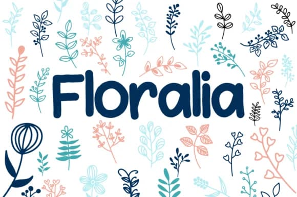 Floralia by Letterayu — Dingbats Font